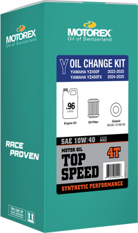 Top Speed Oil Change Kit Yam 0.96l 10w/40