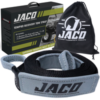 TowPro™ Recovery Tow Strap - 4x4 Trail Rated | AAR Certified Break Strength (31,518 lbs) - LiveTheGnar