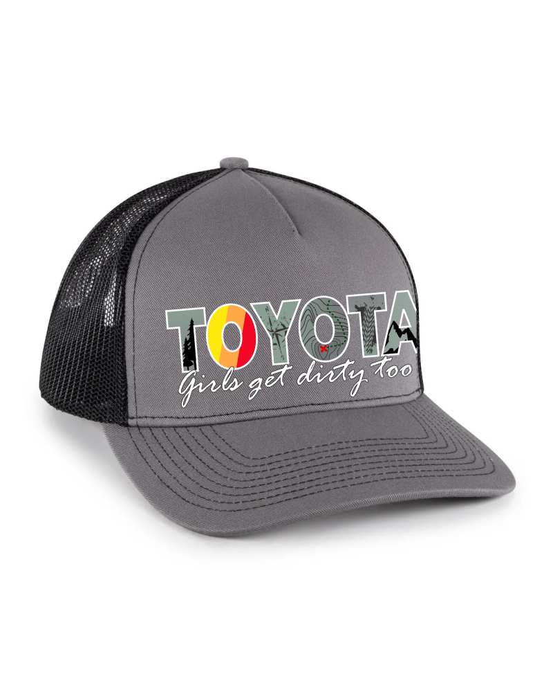 Toyota Girl Trucker Hat OFF-ROAD VIXENS CLOTHING CO.