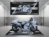 Motorcycle Mat for Suzuki Hayabusa Motorcycle - U101 MPM Motorcycle Mat
