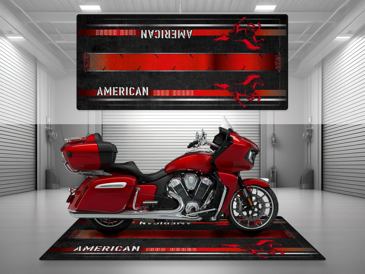 Motorcycle Mat for Indian Motorcycle - U301 MPM Motorcycle Mat