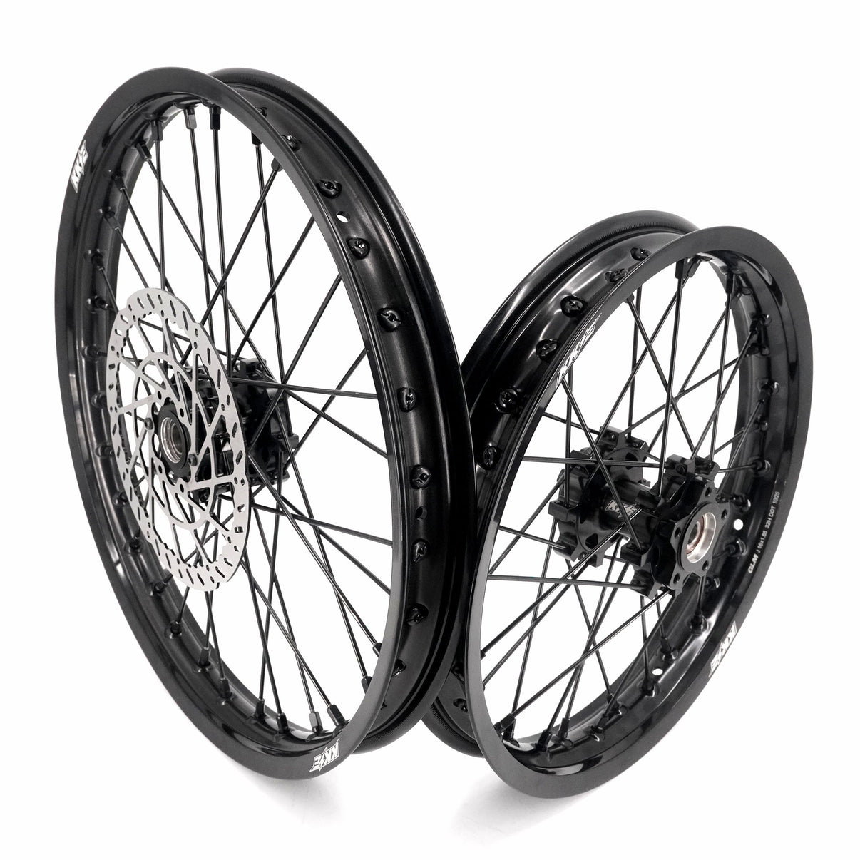 US Stock KKE New Style Wheels For SurRon Light Bee-X 2019-2025 Black - 1.6*19" & 1.85*16" - LiveTheGnar