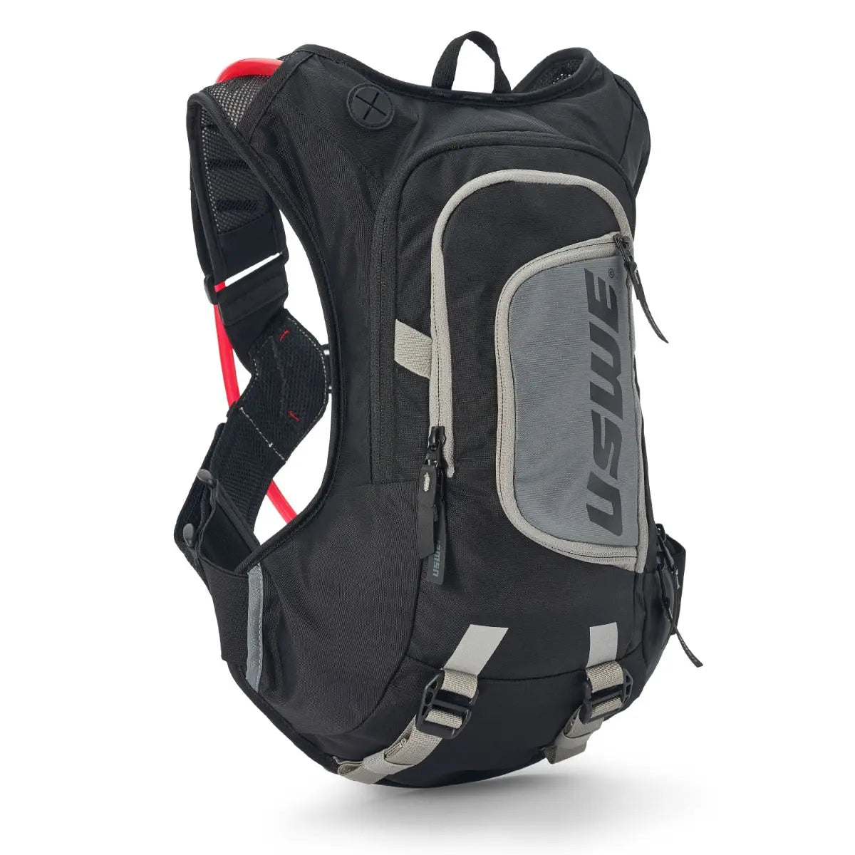 USWE Moto Hydro 8L Black Carbon Hydration Pack PNP Tube USWE