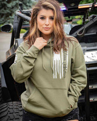 United We Stand Unisex Pullover Hoodie OFF-ROAD VIXENS CLOTHING CO.