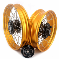 VMX-Racing Fit Honda CB500X 2022-2025 Tubeless 2.5*19 & 4.25*17 Wheels Rims Gold GLM Rims - LiveTheGnar