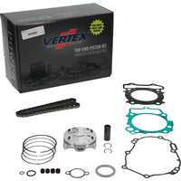 Vertex Top End Piston Kit - Piston Kit Forged 76.96/Std 13.8:1 Yam - 24371B