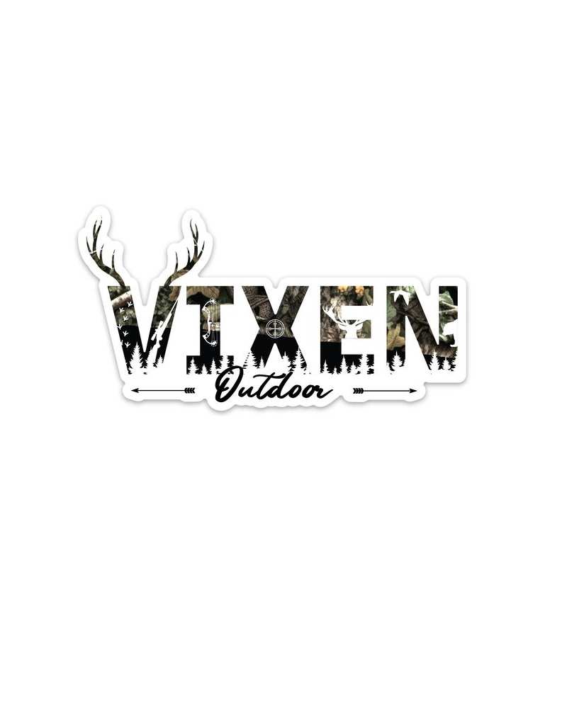 Vixen Huntress Printed Decal OFF-ROAD VIXENS CLOTHING CO.