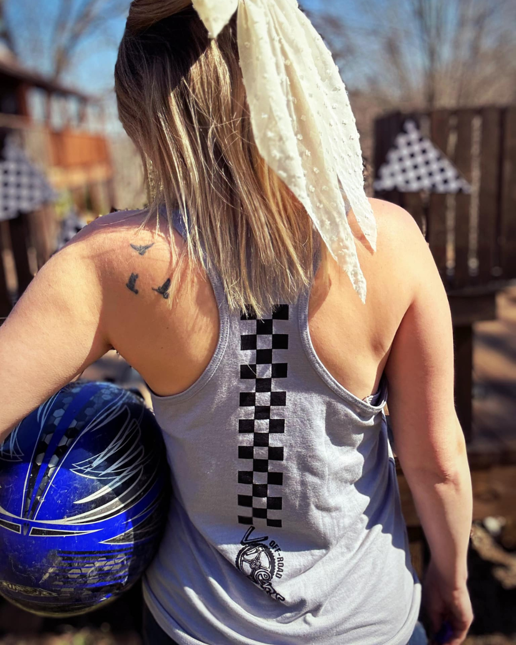 Race Day Vibes Tank OFF-ROAD VIXENS CLOTHING CO.