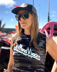 Heavy Metal Camo Muscle Tank OFF-ROAD VIXENS CLOTHING CO.