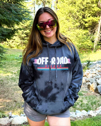 USA Hell on Wheels Unisex Pullover Hoodie OFF-ROAD VIXENS CLOTHING CO.