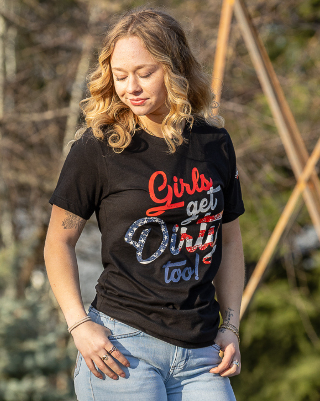 Stars & Stripes Unisex Tee OFF-ROAD VIXENS CLOTHING CO.