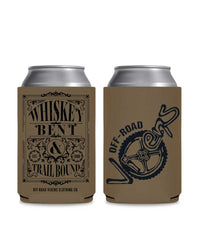 Whiskey Bent Can Koozie - Taupe OFF-ROAD VIXENS CLOTHING CO.