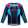 Youth GP Pro Jersey Framework BLACK / CYAN image 1