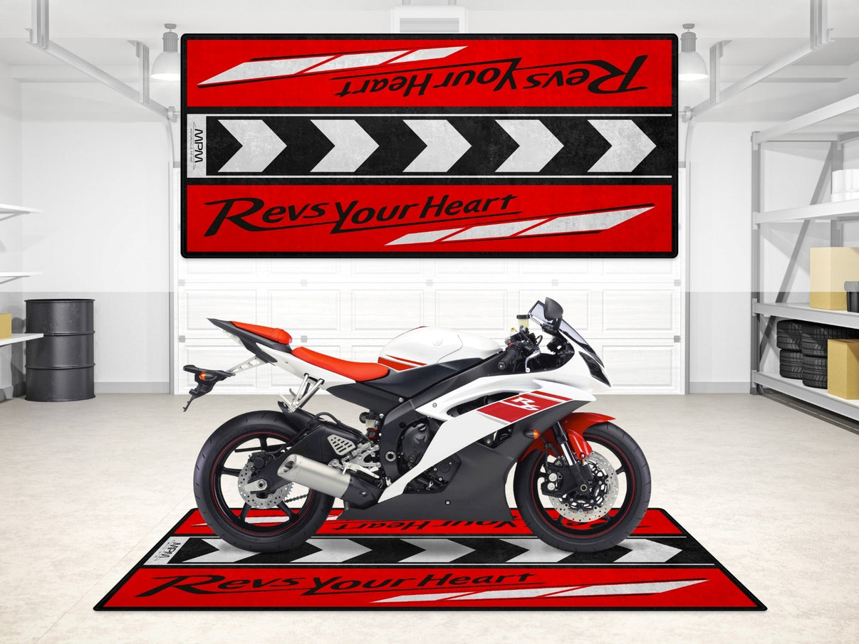 Designed Pit Mat for Yamaha Motorcycle - MM7109 MPM Motorcycle Mat