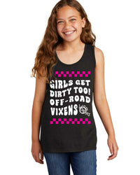 Youth Groovy Vibes Tank OFF-ROAD VIXENS CLOTHING CO.