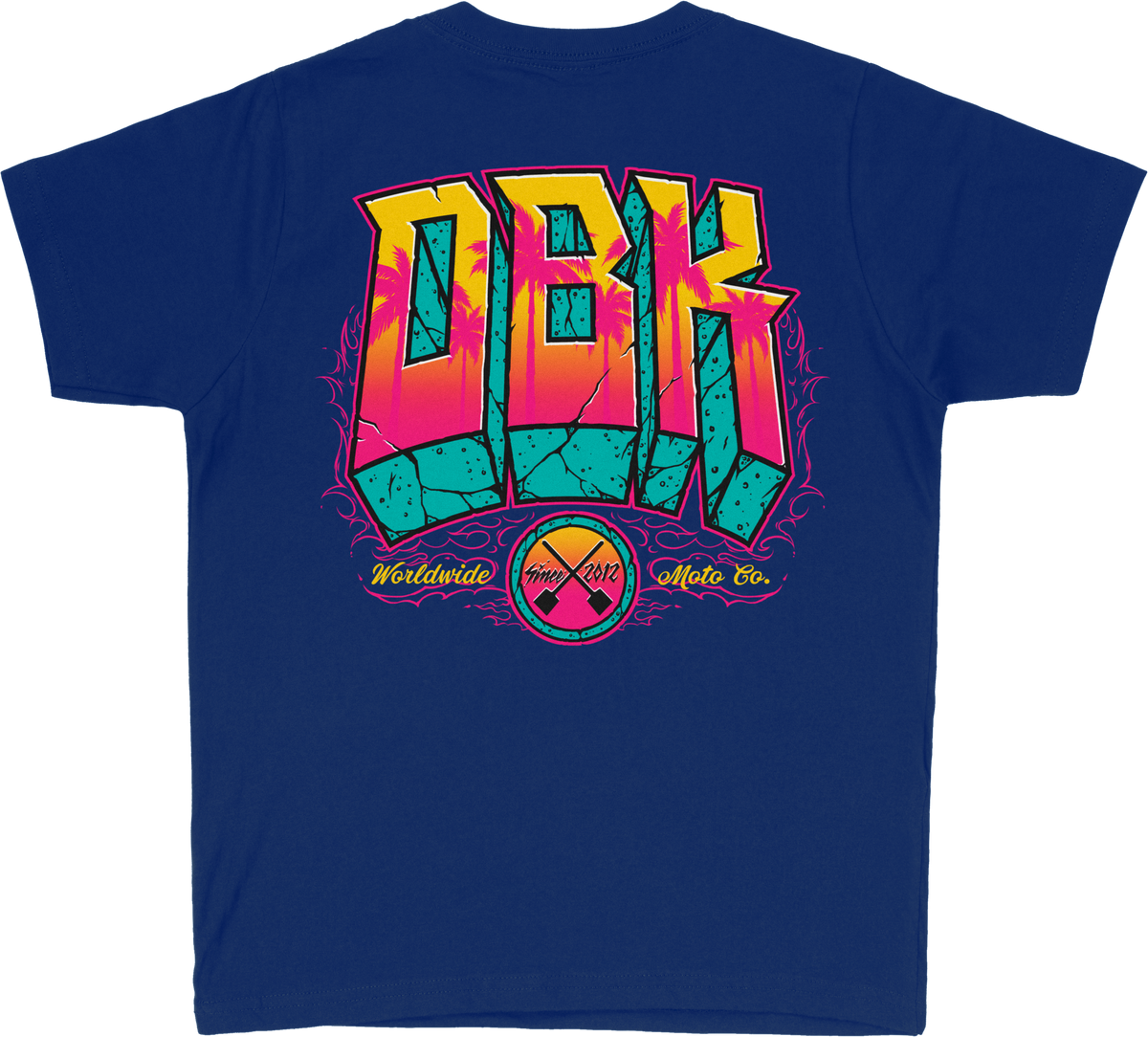DBK Block x Block Youth Premium Tee - Royal Blue