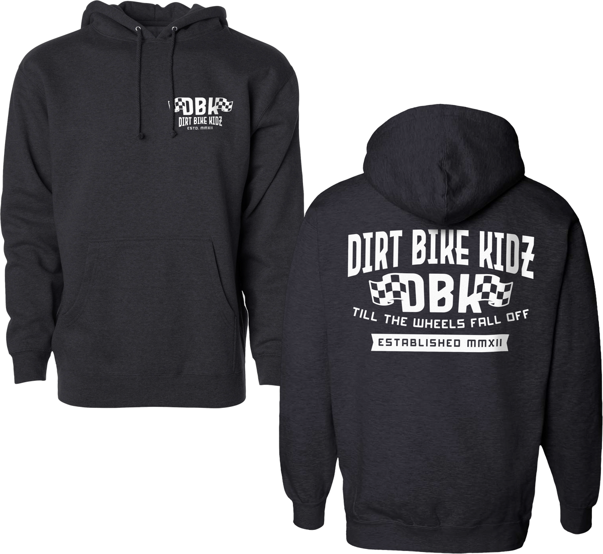 DBK Til The End Hoodie - Charcoal Heather