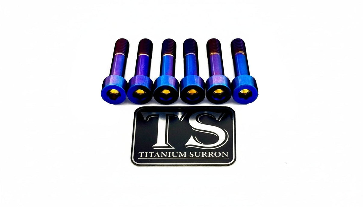 Altis Sigma Drivetrain Cover Custom 6 or 8 Piece Titanium Bolt Kit Titanium Surron