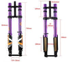 FASTACE Custom Gold Fork for e-moto. Surron, E-Ride Pro, Talaria and more Titanium Surron