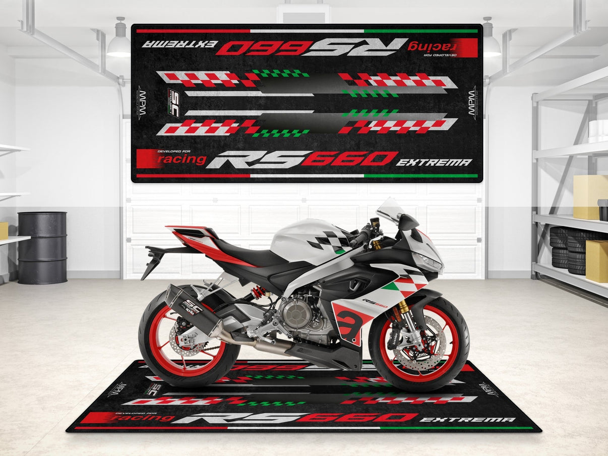 Motorcycle Mat for RS660 Extrema Sportbike Motorcycle - MM7276 MPM Motorcycle Mat