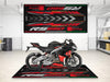 Motorcycle Mat for RS660 Sportbike Motorcycle - MM7275 MPM Motorcycle Mat