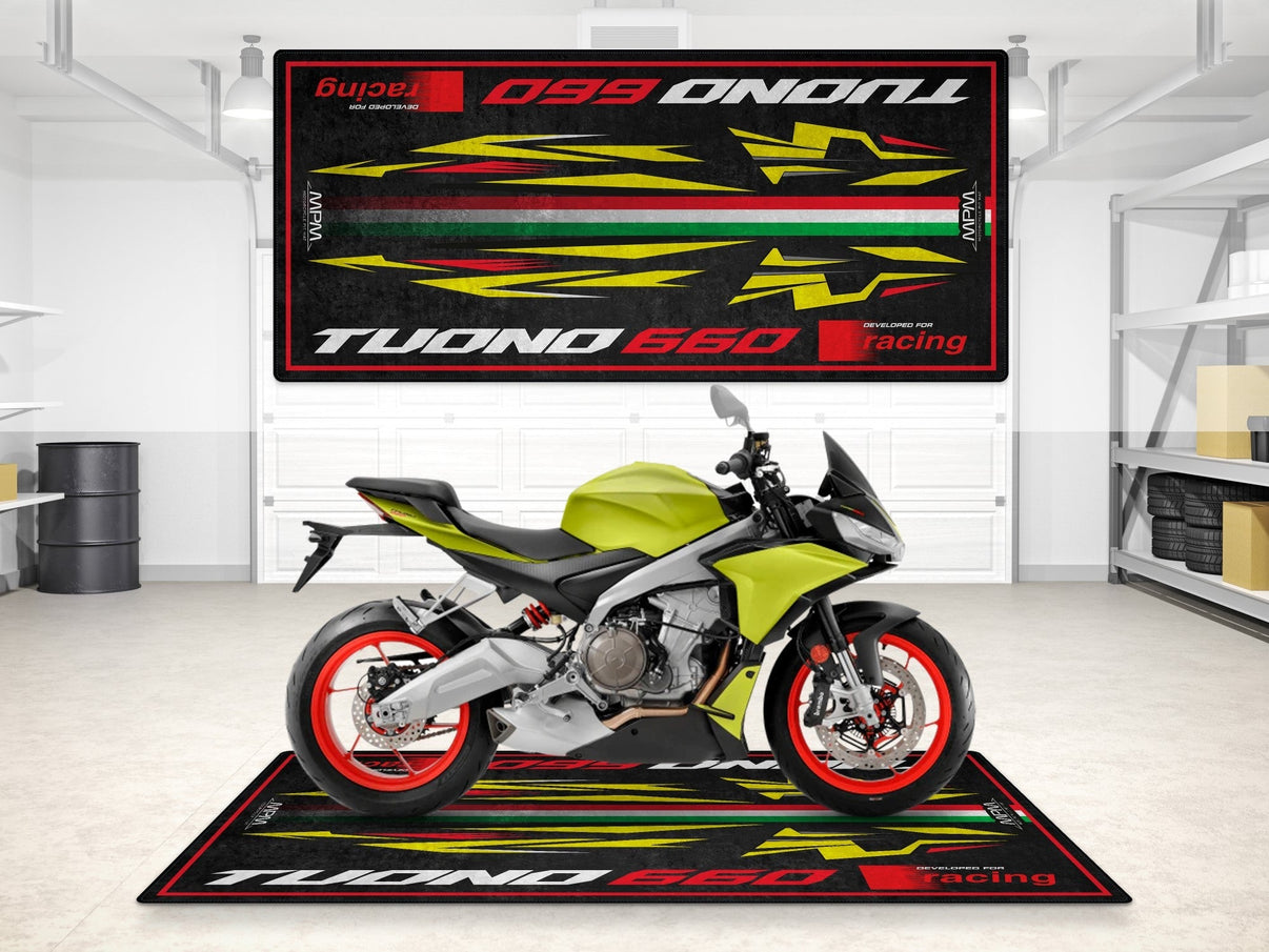 Motorcycle Mat for Tuono 660 Naked Bike Motorcycle - MM7277 MPM Motorcycle Mat