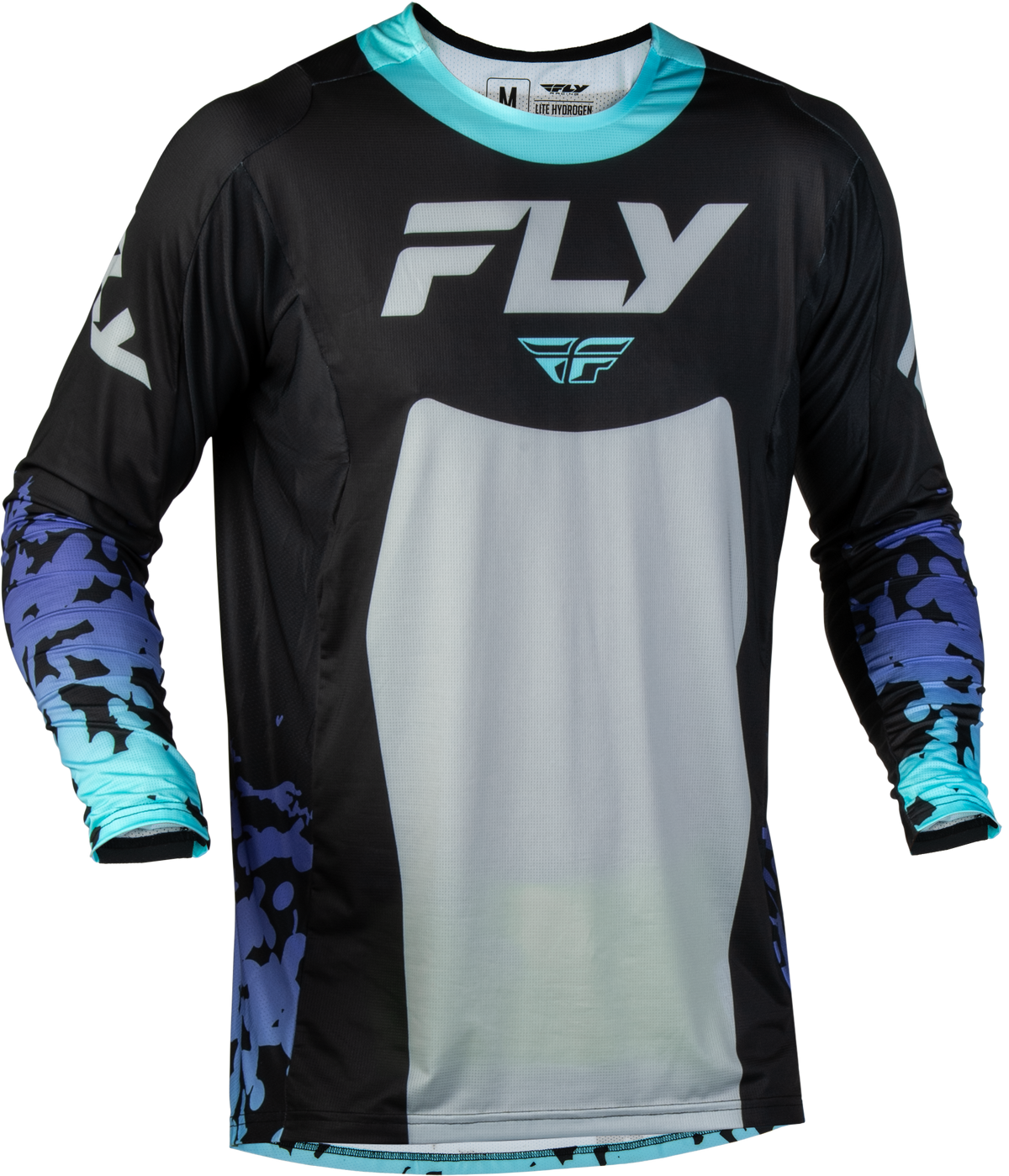 FLY Racing 2027 Lite Flake Jersey - Black/Grey/Multi