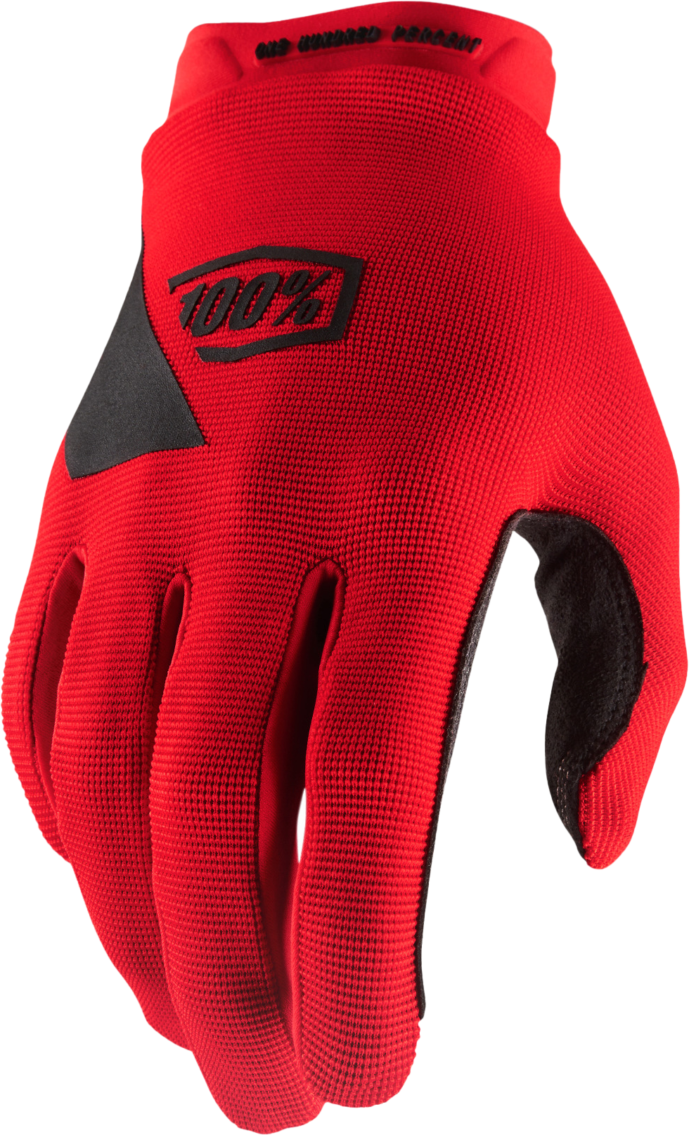 100% Ridecamp Gloves - Red