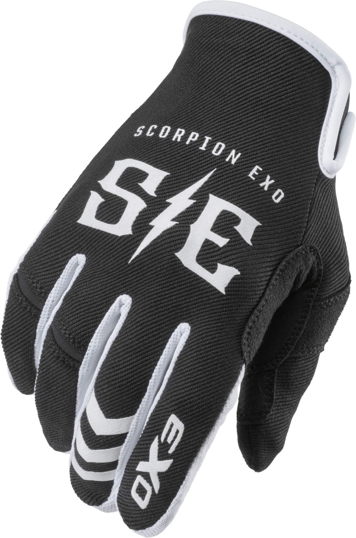 Scorpion EXO Air-Stretch Gloves - Charge Black/White