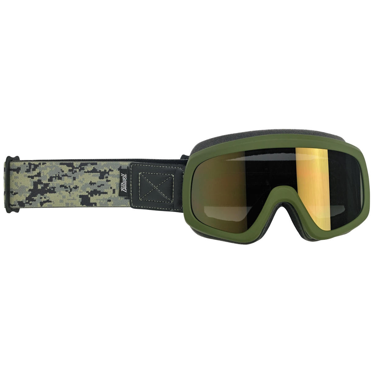 Biltwell Overland 2.0 Goggle - Grunt Olive Camo – product view 1