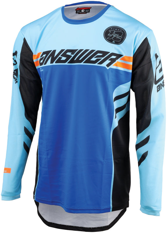 Answer 2025 Arkon Nitrus Jersey - Blue/Black/Hyper Orange
