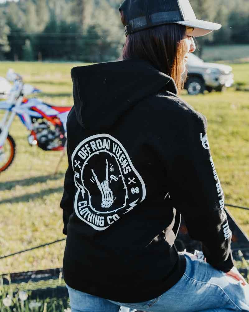 Be Epic Unisex Zip Up Hoodie - LiveTheGnar
