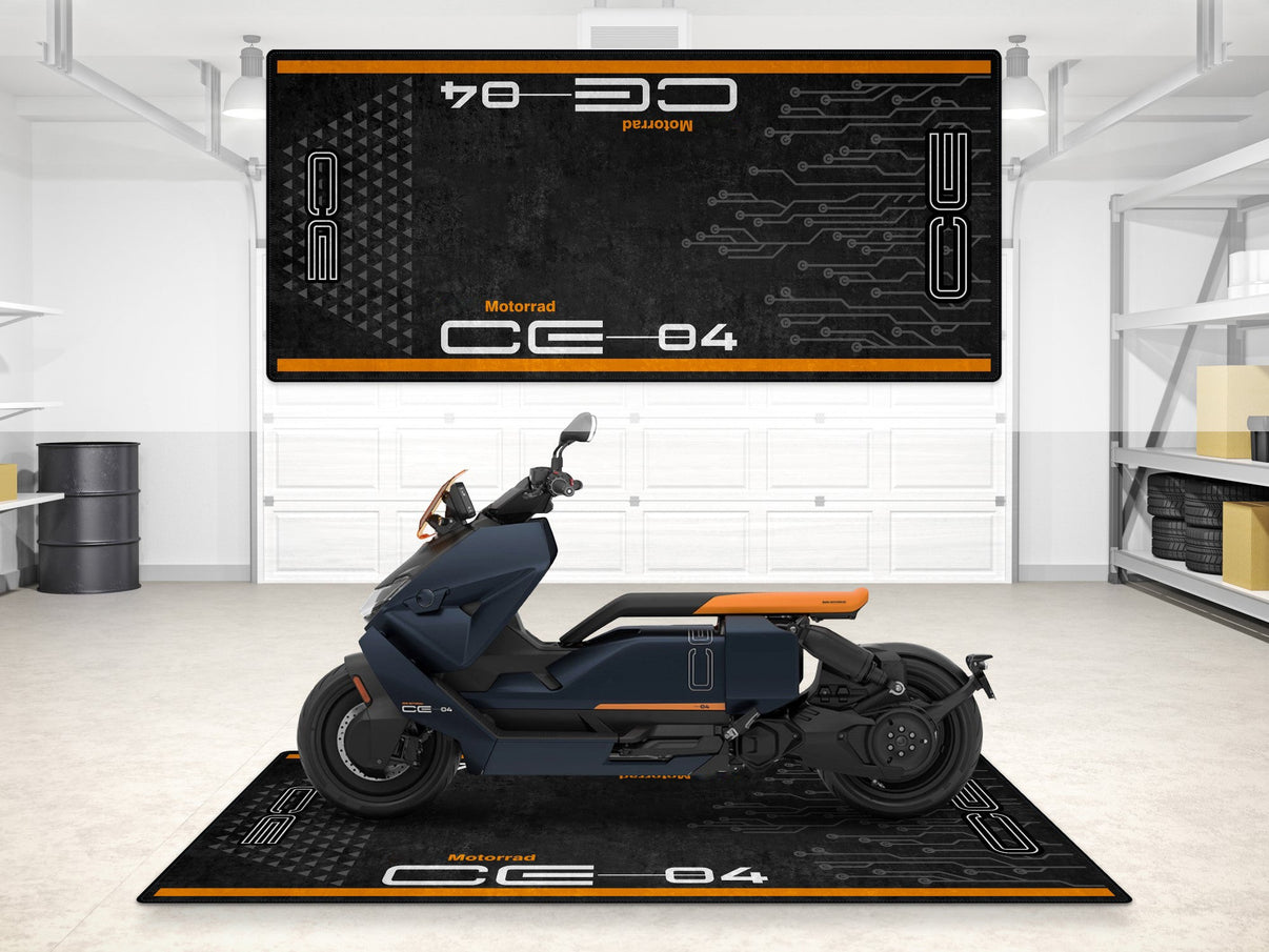 Designed Pit Mat for BMW CE04 Motorcycle - MM7298 MPM Motorcycle Mat
