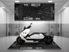 Designed Pit Mat for BMW CE04 Motorcycle - MM7298