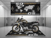 Designed Pit Mat for BMW F850 GS Adventure Motorcycle - MM7290