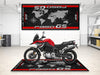 Designed Pit Mat for BMW F850 GS Motorcycle - MM7295 MPM Motorcycle Mat