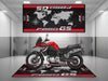 Designed Pit Mat for BMW F850 GS Motorcycle - MM7295