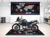 Designed Pit Mat for BMW F850 GS Motorcycle - MM7295 MPM Motorcycle Mat