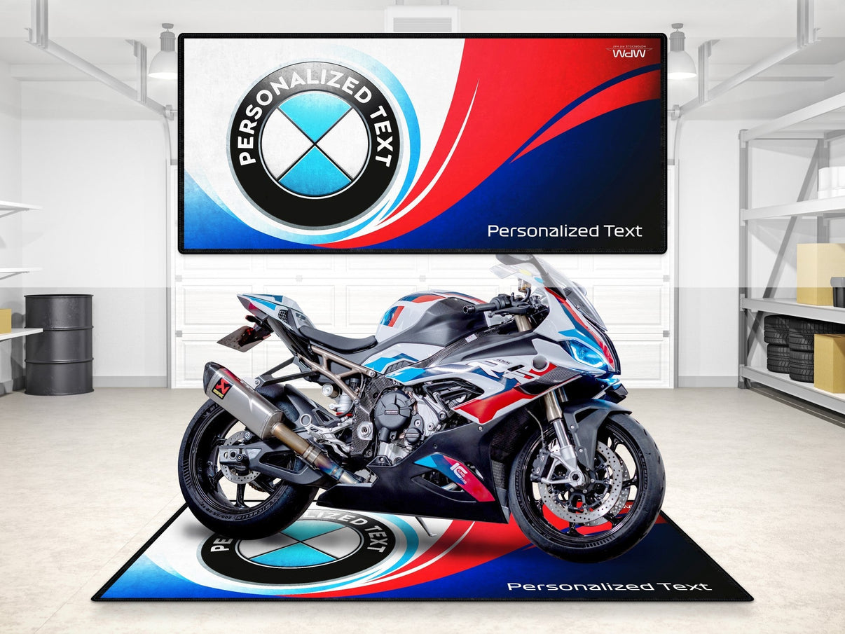 Designed Pit Mat for BMW Motorcycle - MM7156 MPM Motorcycle Mat