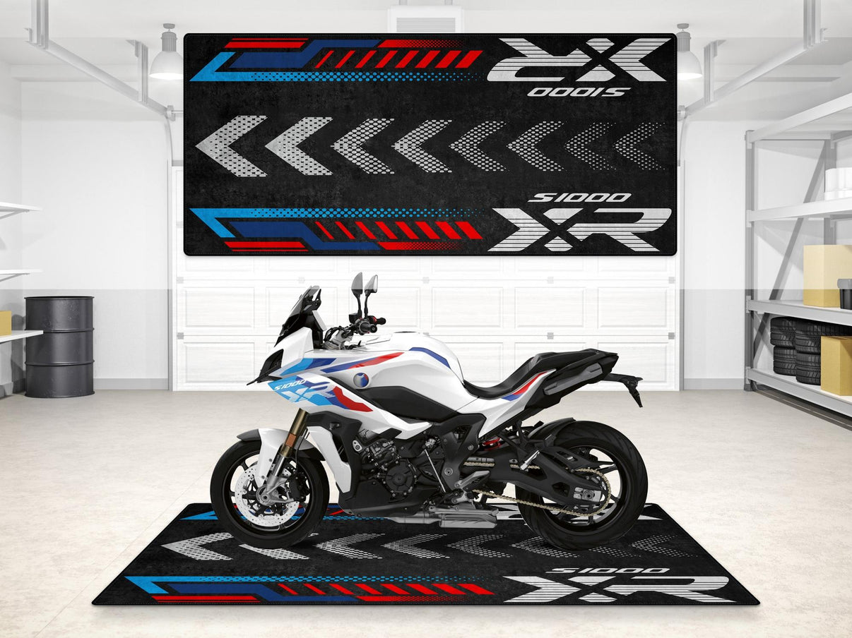 Designed Pit Mat for BMW S1000 XR Motorcycle - MM7279 MPM Motorcycle Mat