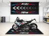Motorcycle Mat for S1000RR Sportbike Motorcycle - MM7280 MPM Motorcycle Mat