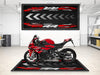 Motorcycle Mat for S1000RR Sportbike Motorcycle - MM7280 MPM Motorcycle Mat