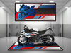 Motorcycle Mat for BMW S1000RR Motorcycle - U502 MPM Motorcycle Mat
