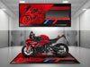 Motorcycle Mat for BMW S1000RR Motorcycle - U502 MPM Motorcycle Mat