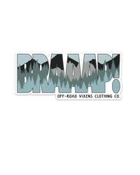 Braaap! Printed Decal 5.5" x 2.5" - LiveTheGnar