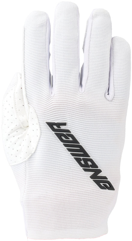 Answer Aerlite Youth Gloves - White/Black Logo