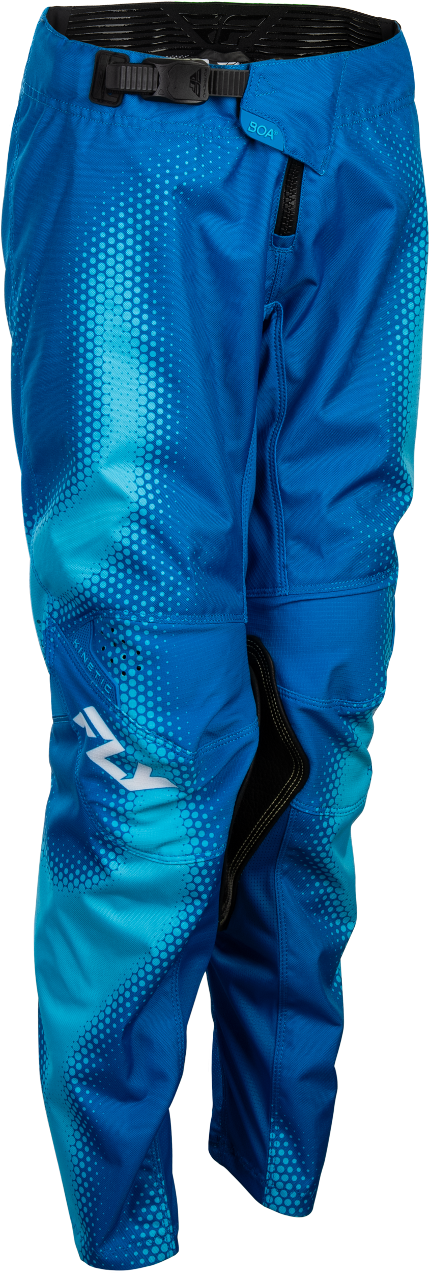 FLY Racing 2027 Youth Kinetic Torch Pants - Light Blue/Blue