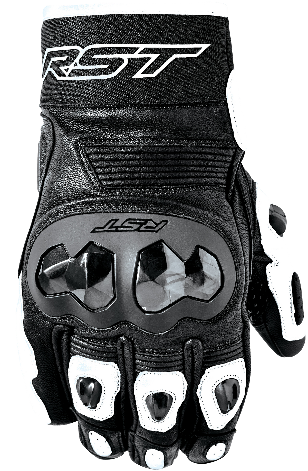 RST Freestyle 3 D3O Gloves - Black/White