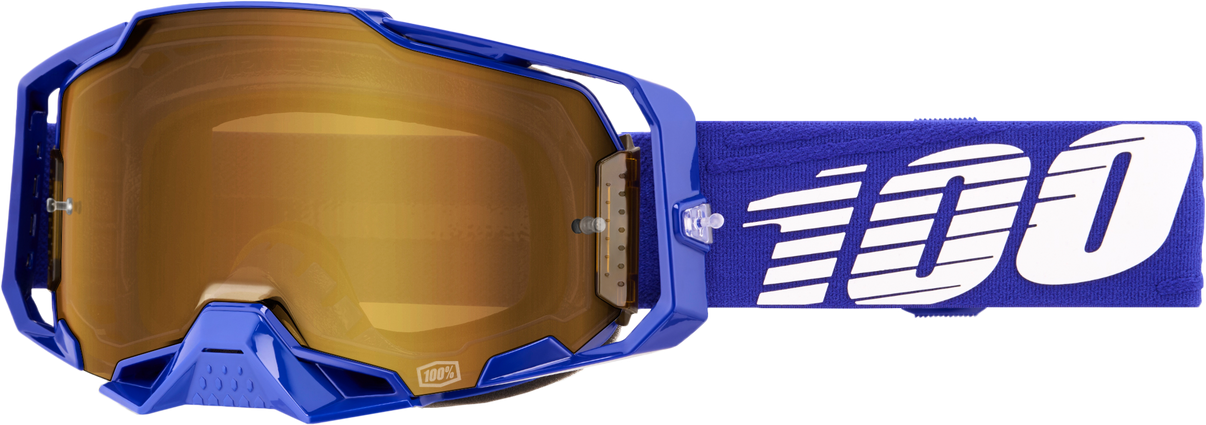 Armega Goggle Klein Mirror True Gold Lens