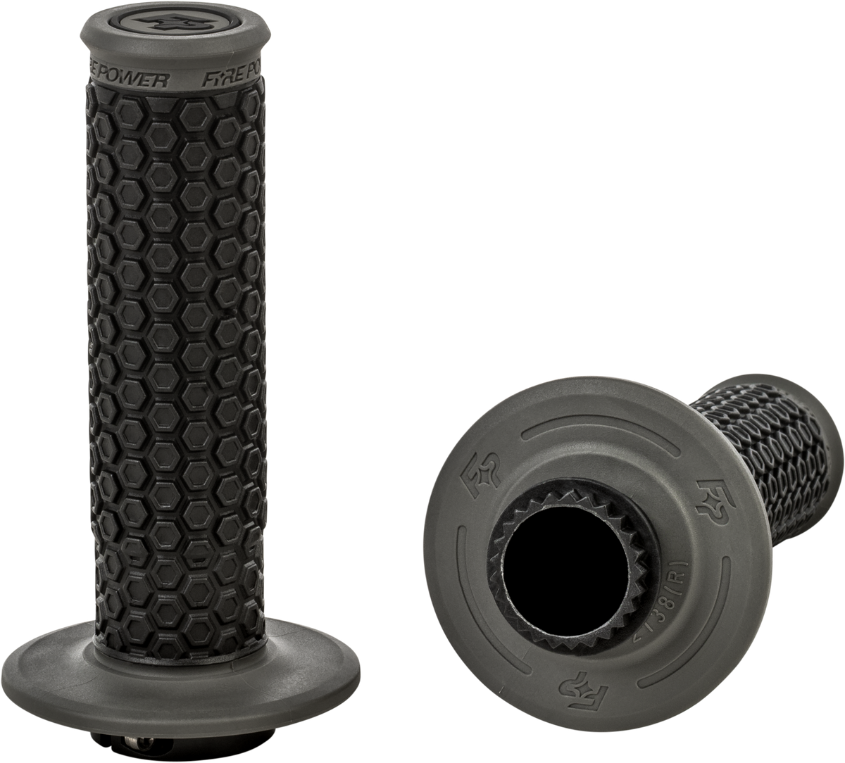 Pilot Mx Lock On Grips Black/Gray